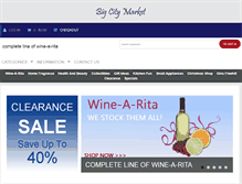 Tablet Screenshot of bigcitymarket.com